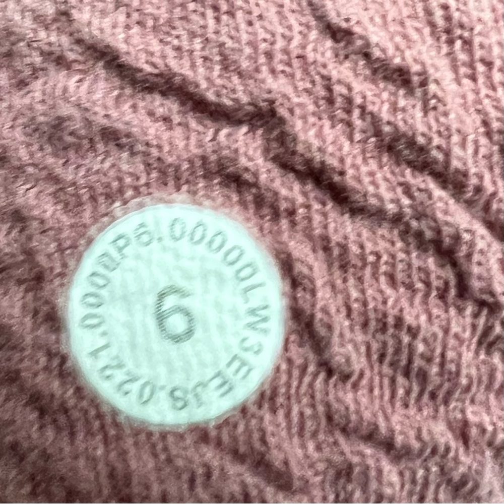 Lululemon Textured Crewneck Pullover Spiced Chai Size 6 - Picture 8 of 10